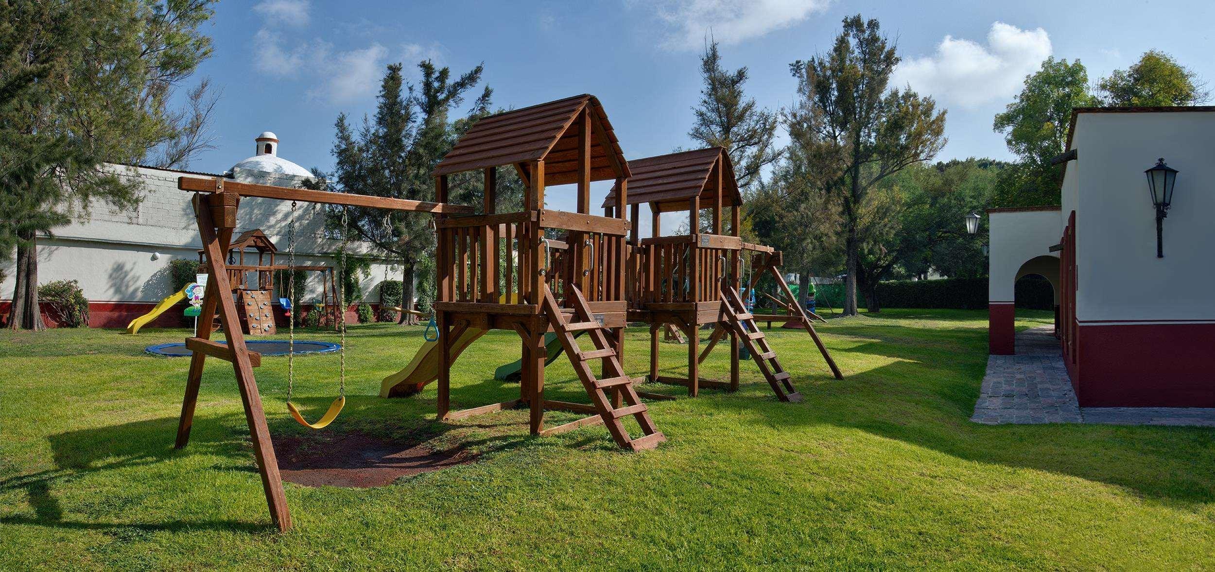 Hacienda Jurica By Brisas Hotel Queretaro Ngoại thất bức ảnh Playground in the park
